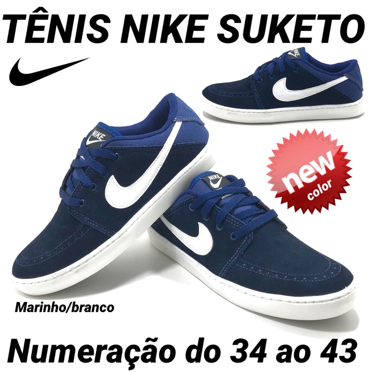 TÊNIS NIKE SUKETO ATACADO 38 AO 43 (RP) - Image 6