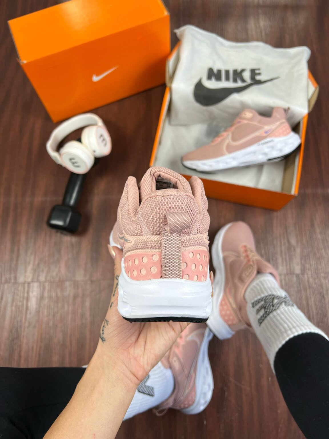 Tênis Nike Zoom X React Infinity Run FK3 – Rosê – 34 ao 39 - Image 3